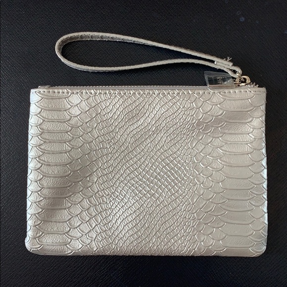 NEW Rodan + Fields Silver Textile Wristlet - Picture 6 of 8
